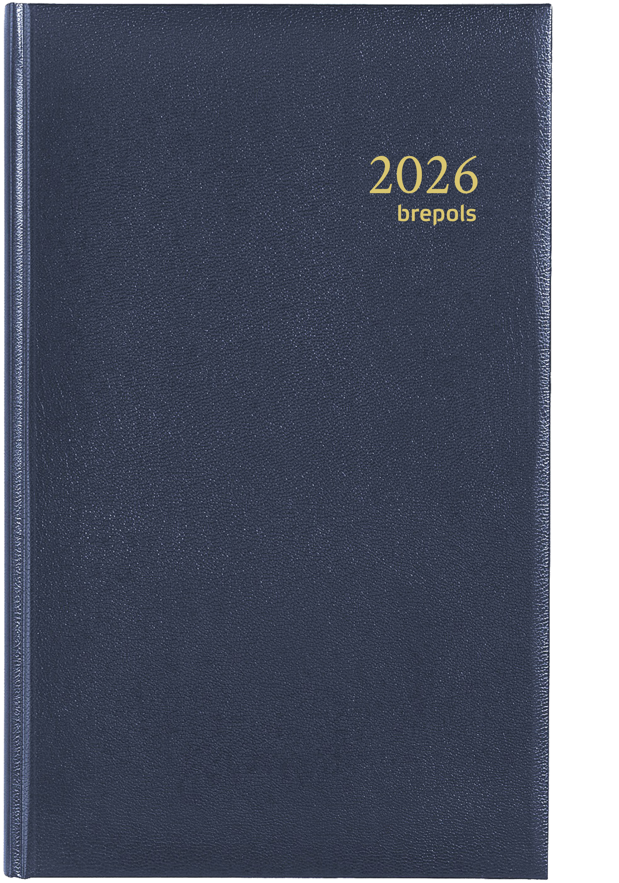 Brepols Agenda 2026 Brefix Lima 1dag/pag Blauw 11.3x18.2 cm