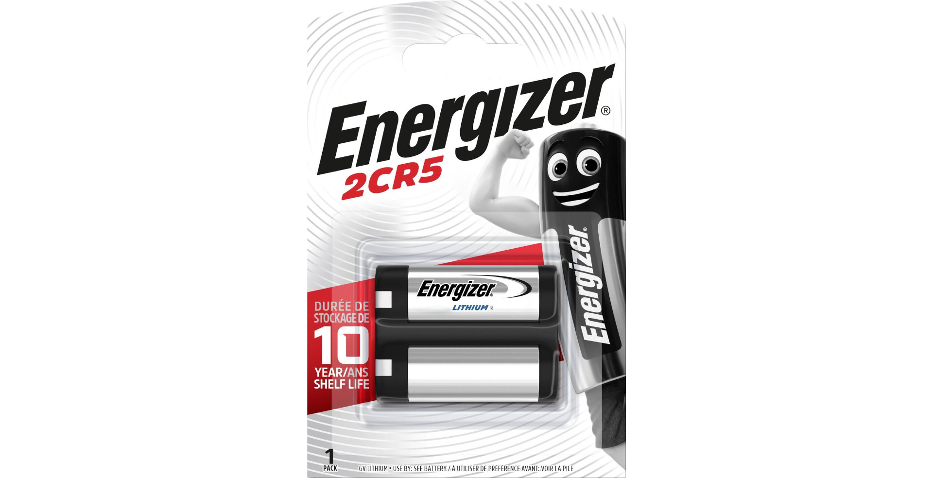 Energizer Photo Liithium  - RCR5 - 1 Stuk