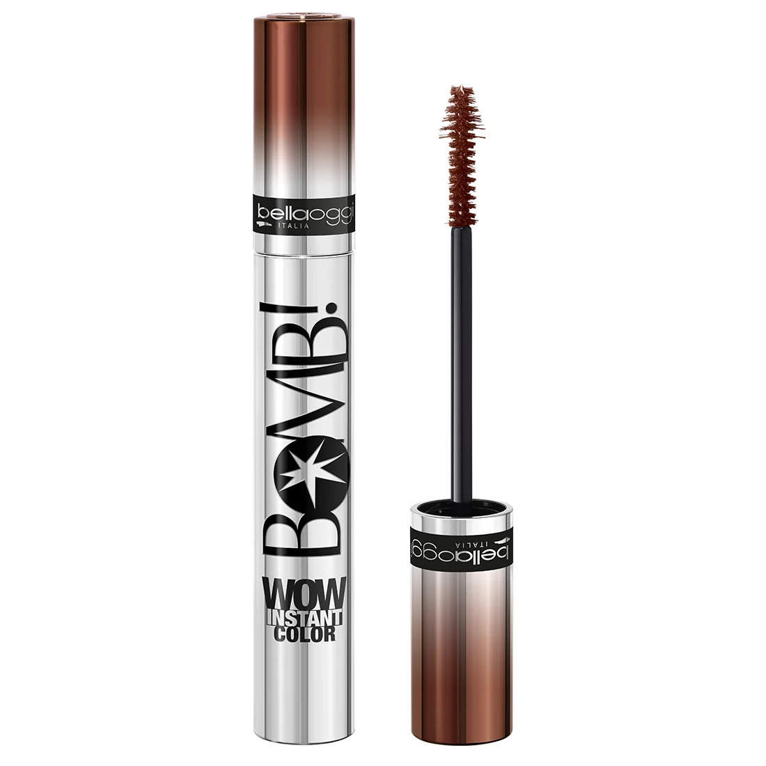 Bellaoggi Bomb! Mascara Volume Color Wow - 002 Brown