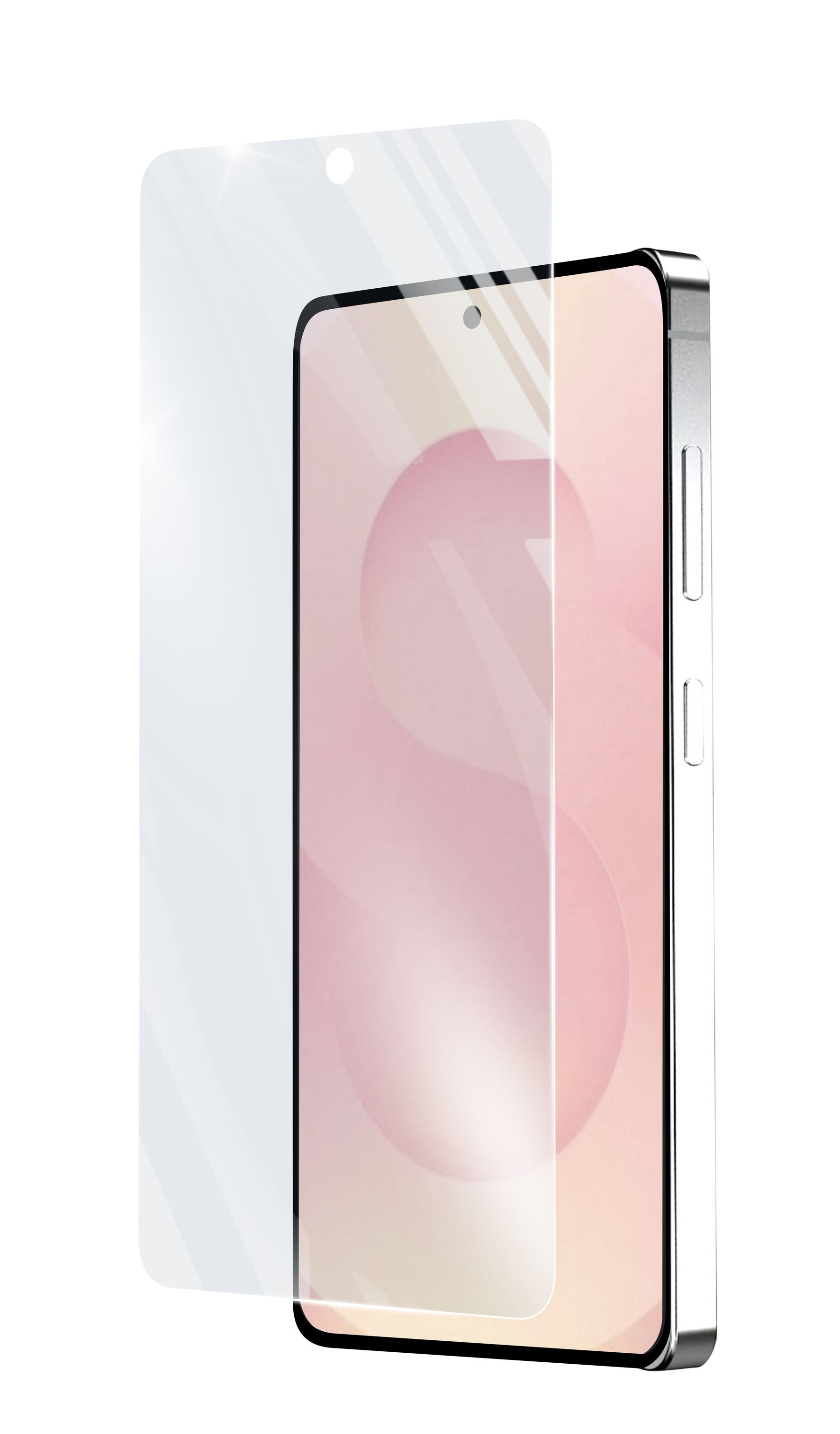 Cellularline Samsung Galaxy S25 Edge, Screen protector gehard glas, transparant