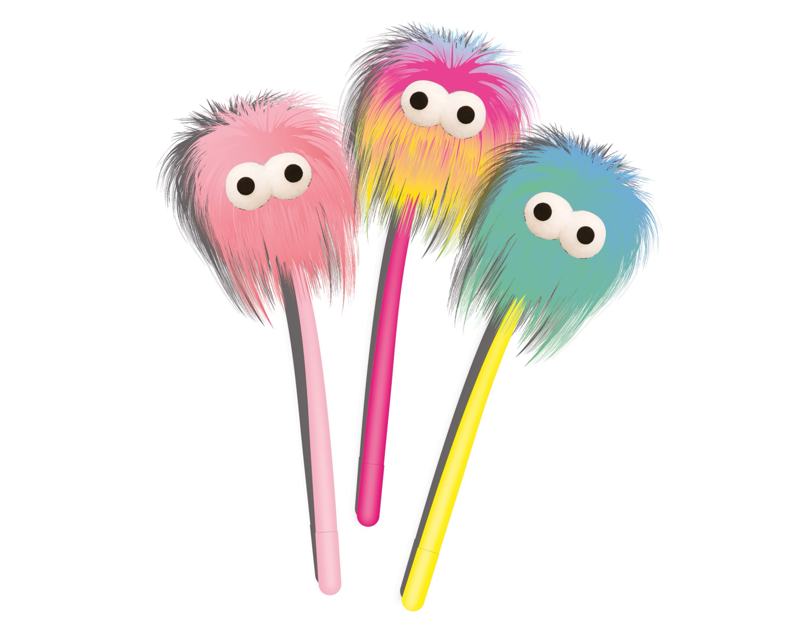 Uitwisbare Balpen Wiggle Eye assorti - prijs per stuk