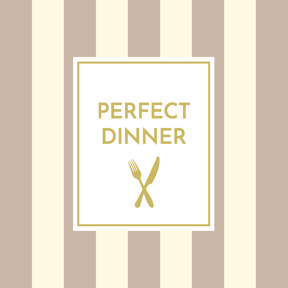 PPD Lunchservetten Formart Dinner 33x33 cm - 20 stuks
