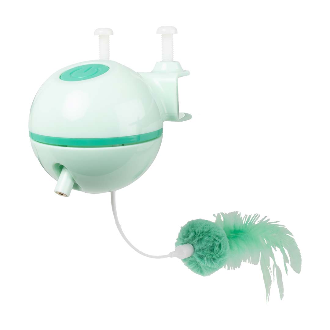 Coockoo Kattenspeelgoed Reckless Roxy 8.4x11x11 cm Muntgroen Groen