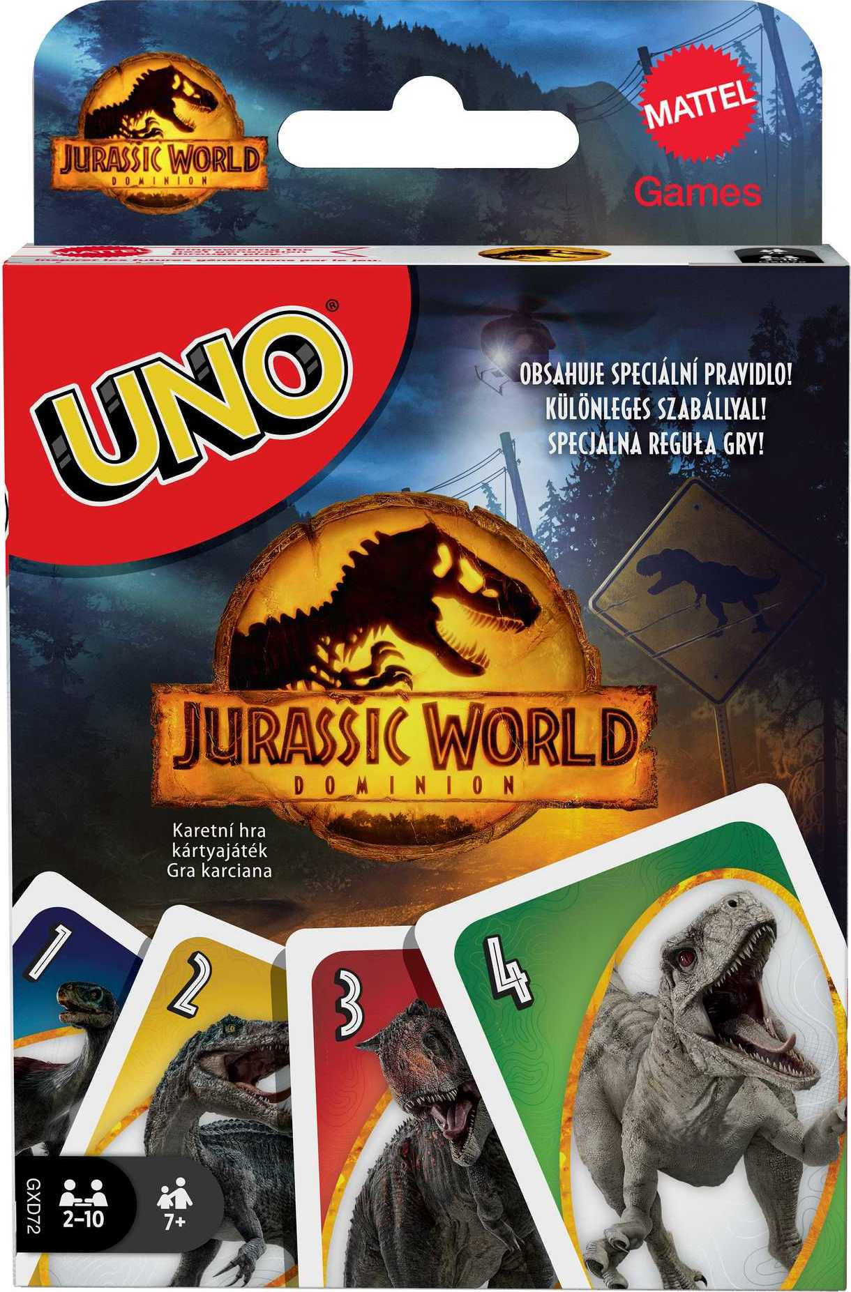 Uno Jurassic World 3 Uno Jurassic World 3