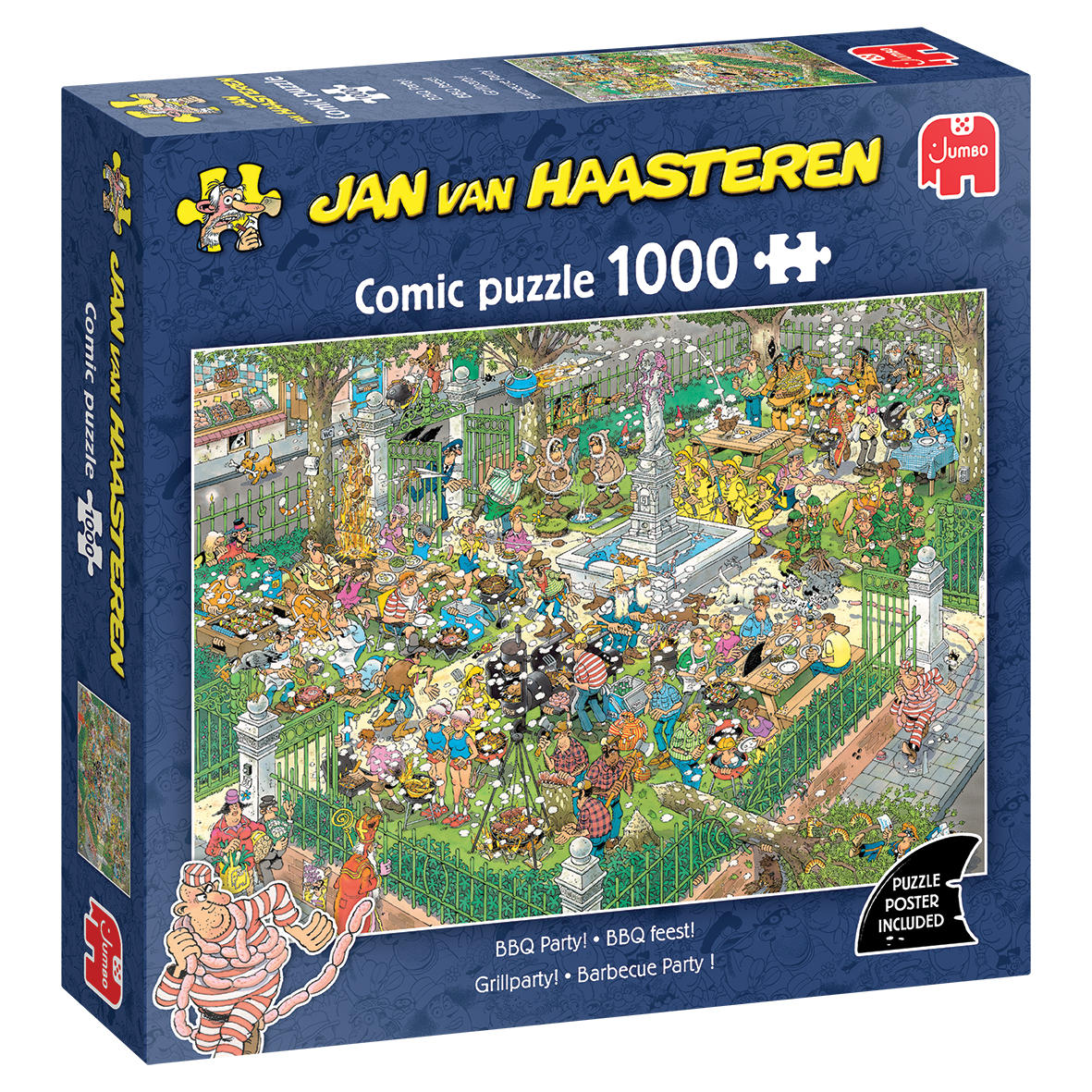 Jan van Haasteren BBQ Feest Puzzel 1000 stuks