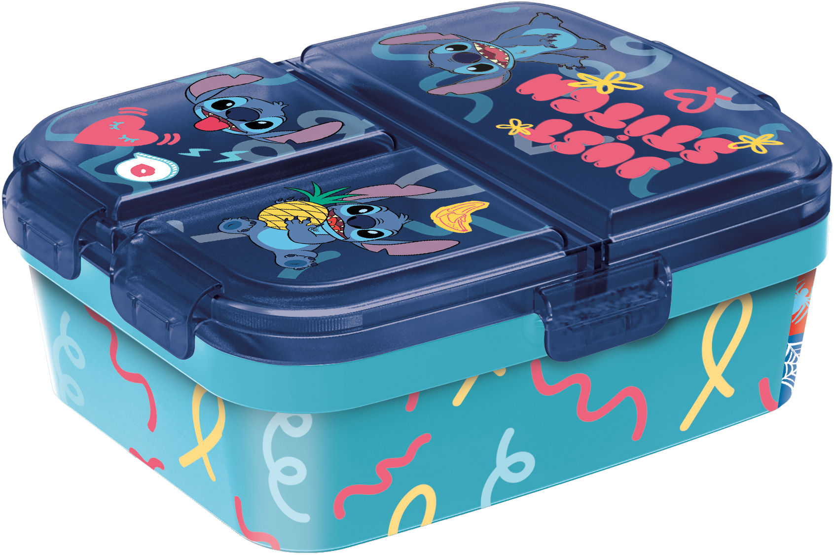 Stitch Lunchbox met 3 Vakken