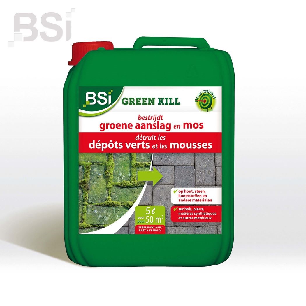 BSI Green Kill  5l Klaar voor gebruik Tegen Groene Aanslag en Korstmossen