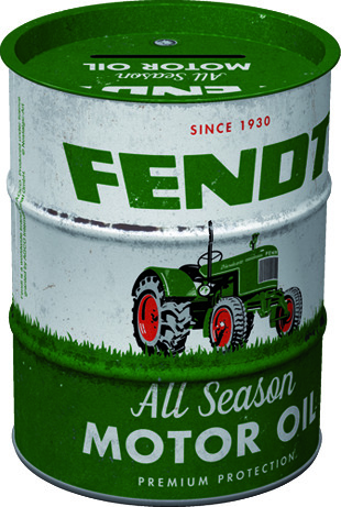 Nostalgic Art Spaarpot Olievat Fendt - All Season Motor Oil