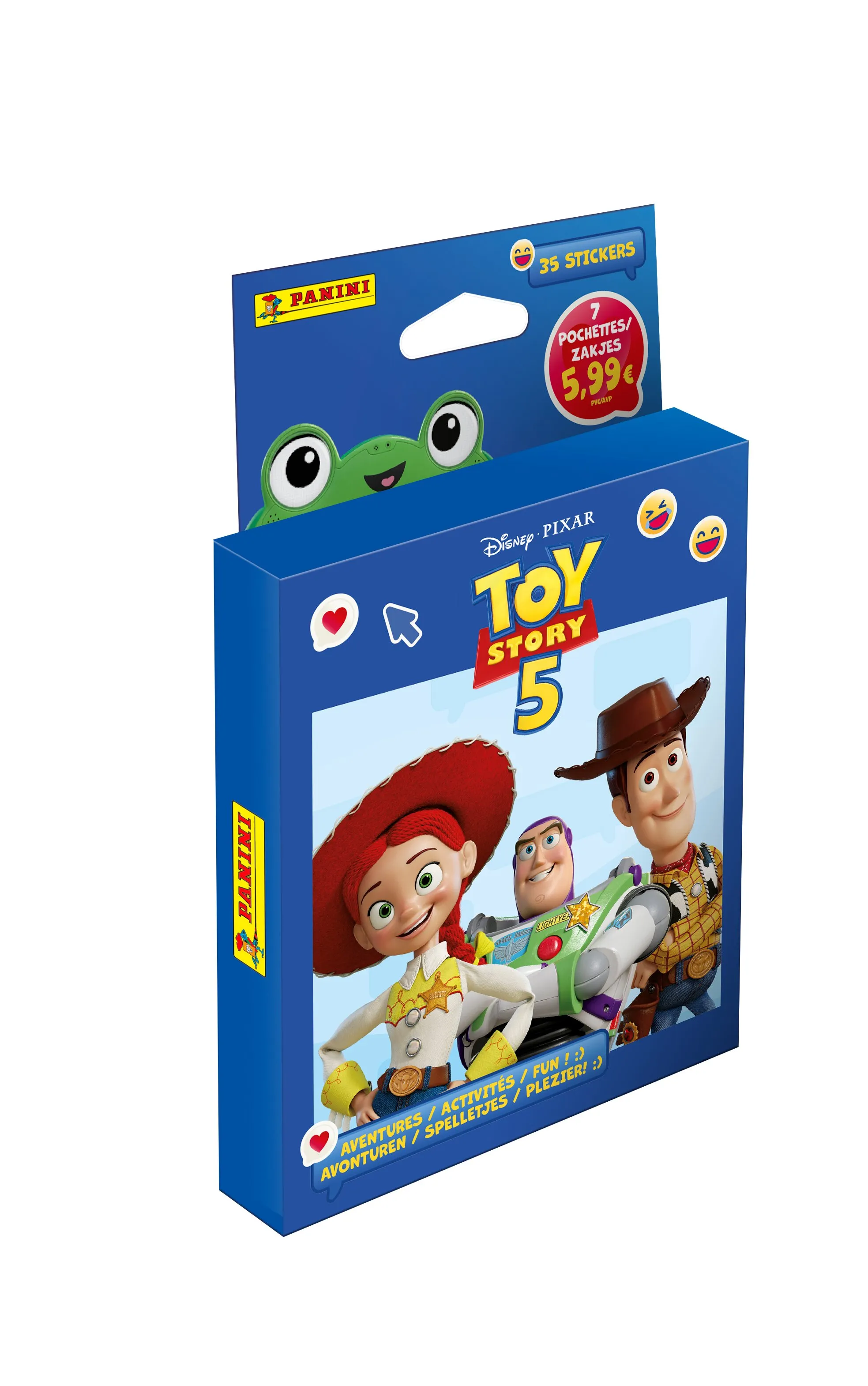 Panini Toy Story 5 Movie Stickers Blister 7 stuks