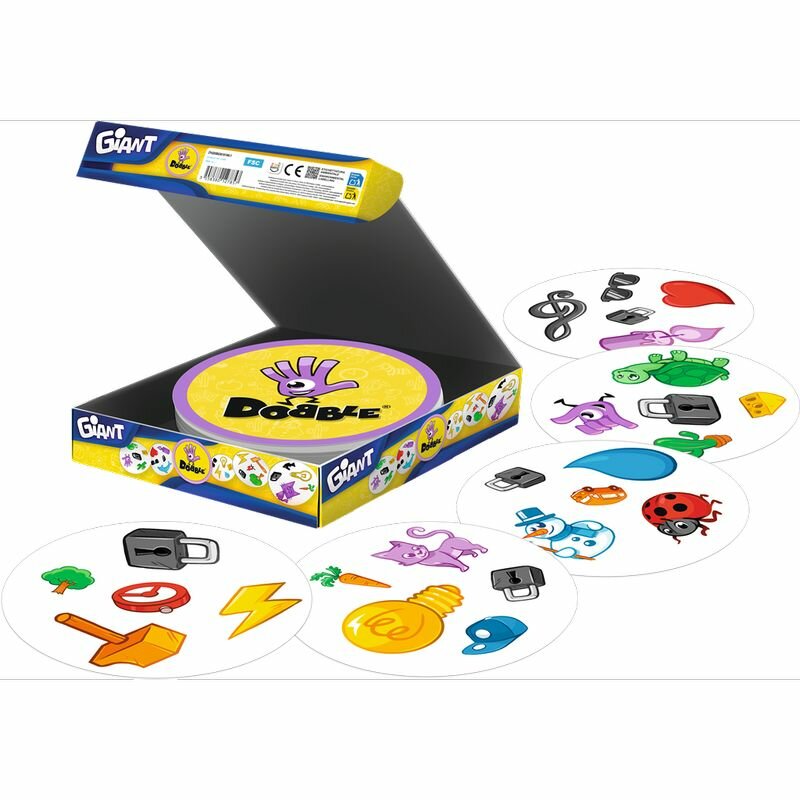  Dobble Giant, klassieke Dobble in reuze uitvoering