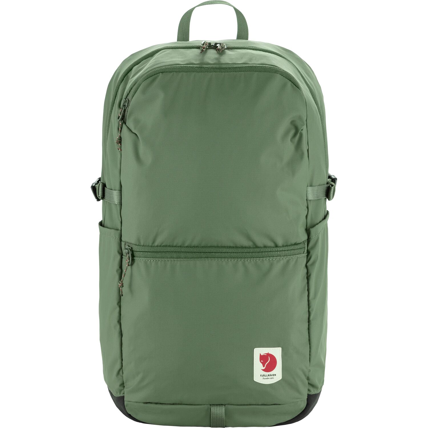 Fjallraven Rugzak High Coast 24l Green 29x15x49 cm - Bergshell 400D 100% Polyamide 210D Recycled