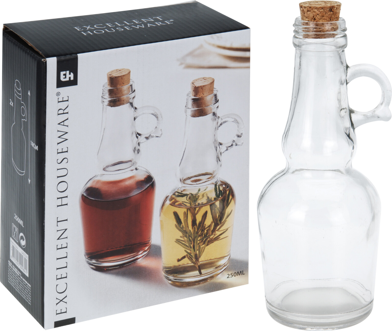Olie & Azijn Set - 2x 250ml