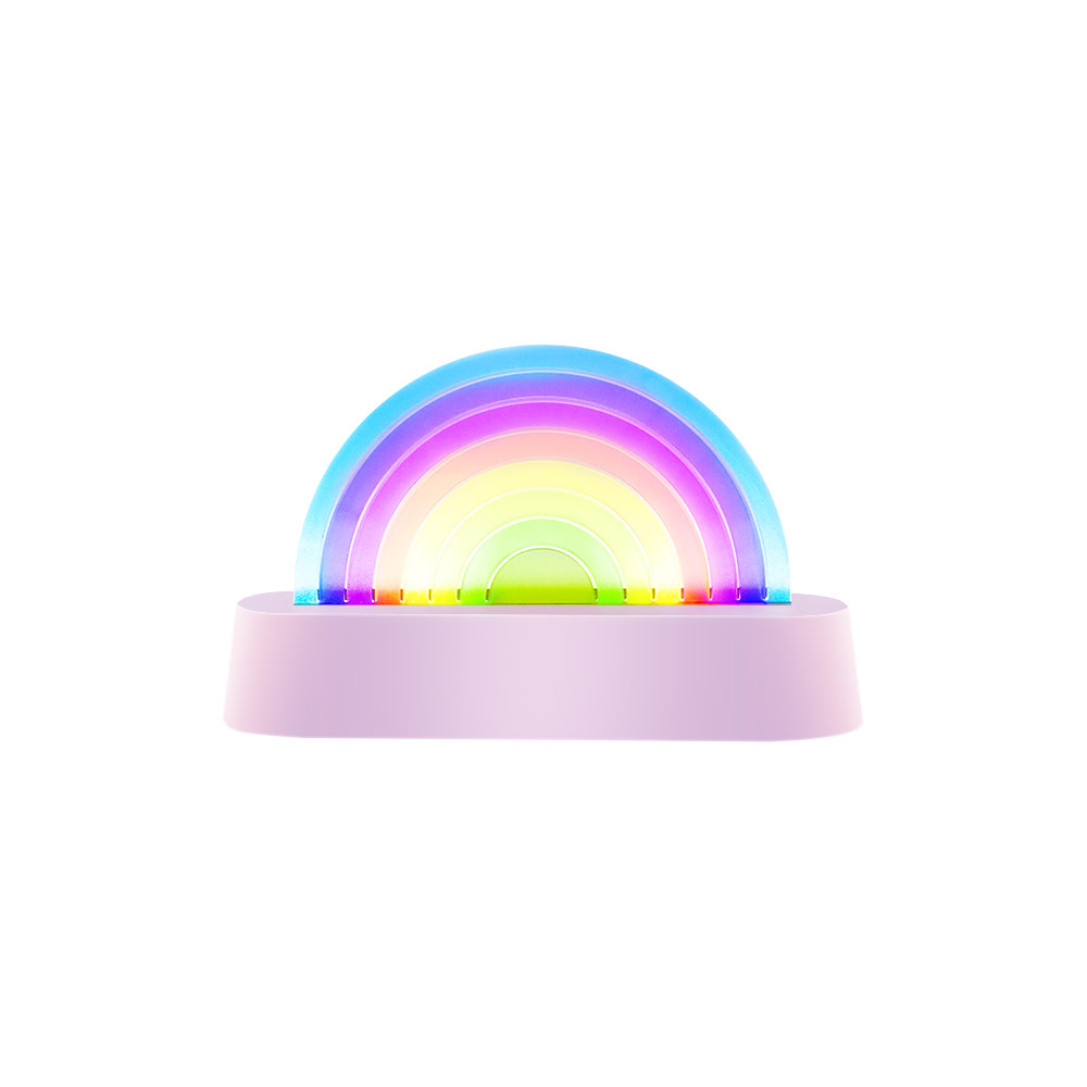 Lalarma Lamp Dancing Rainbow Paars - Licht verandert mee met de Muziek