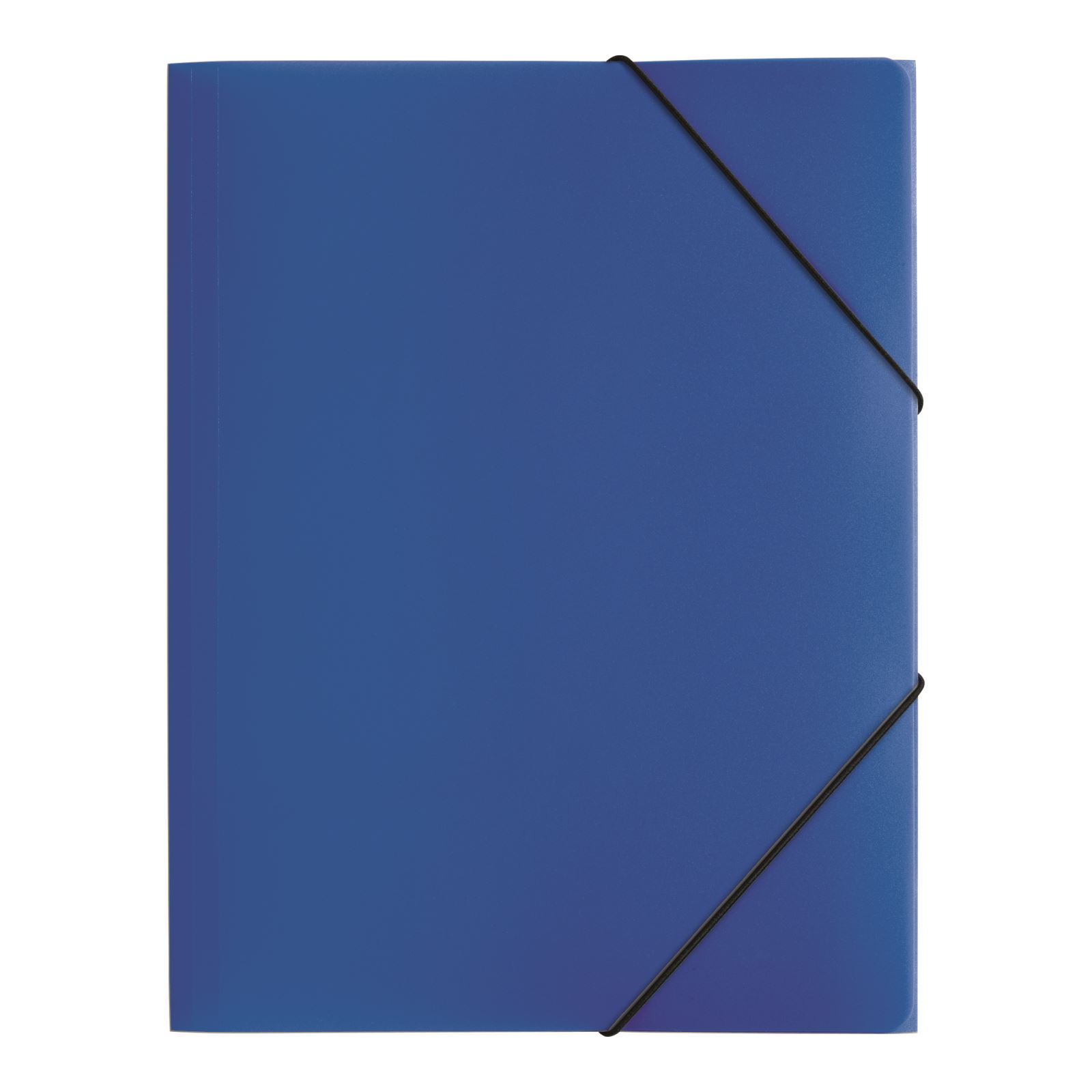 Pagna Elastomap A4 PP Lucy Colours Blauw met 3 Binnenflappen