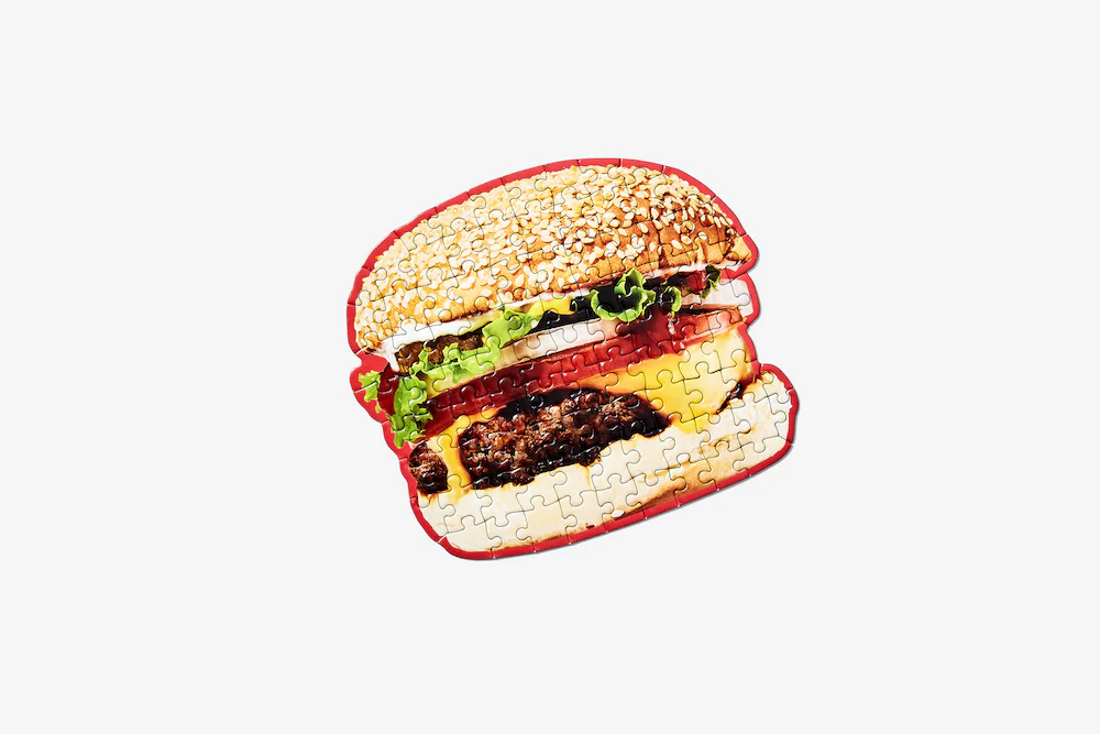 Areaware Puzzel Little Puzzle Thing Burger