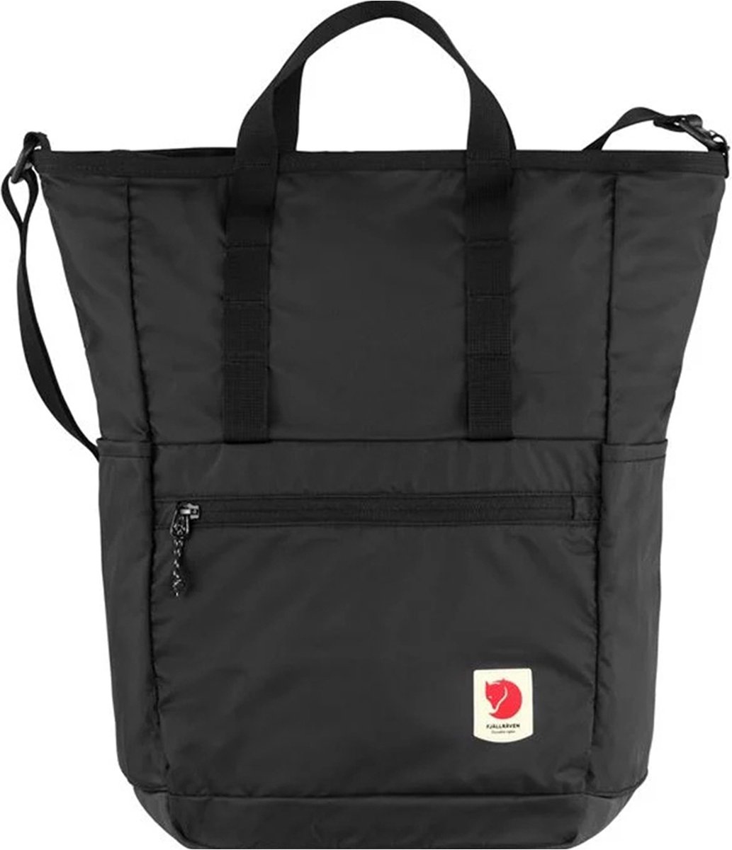 Fjallraven Totepack High Coast 23l Black 31x14x40 cm - Bergshell 400D ...