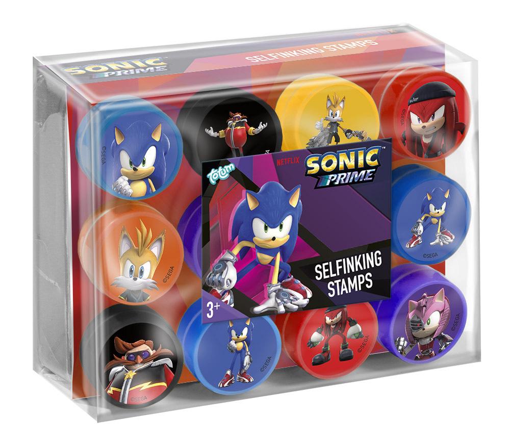 Sonic Prime 10 zelf Inkende Stempels