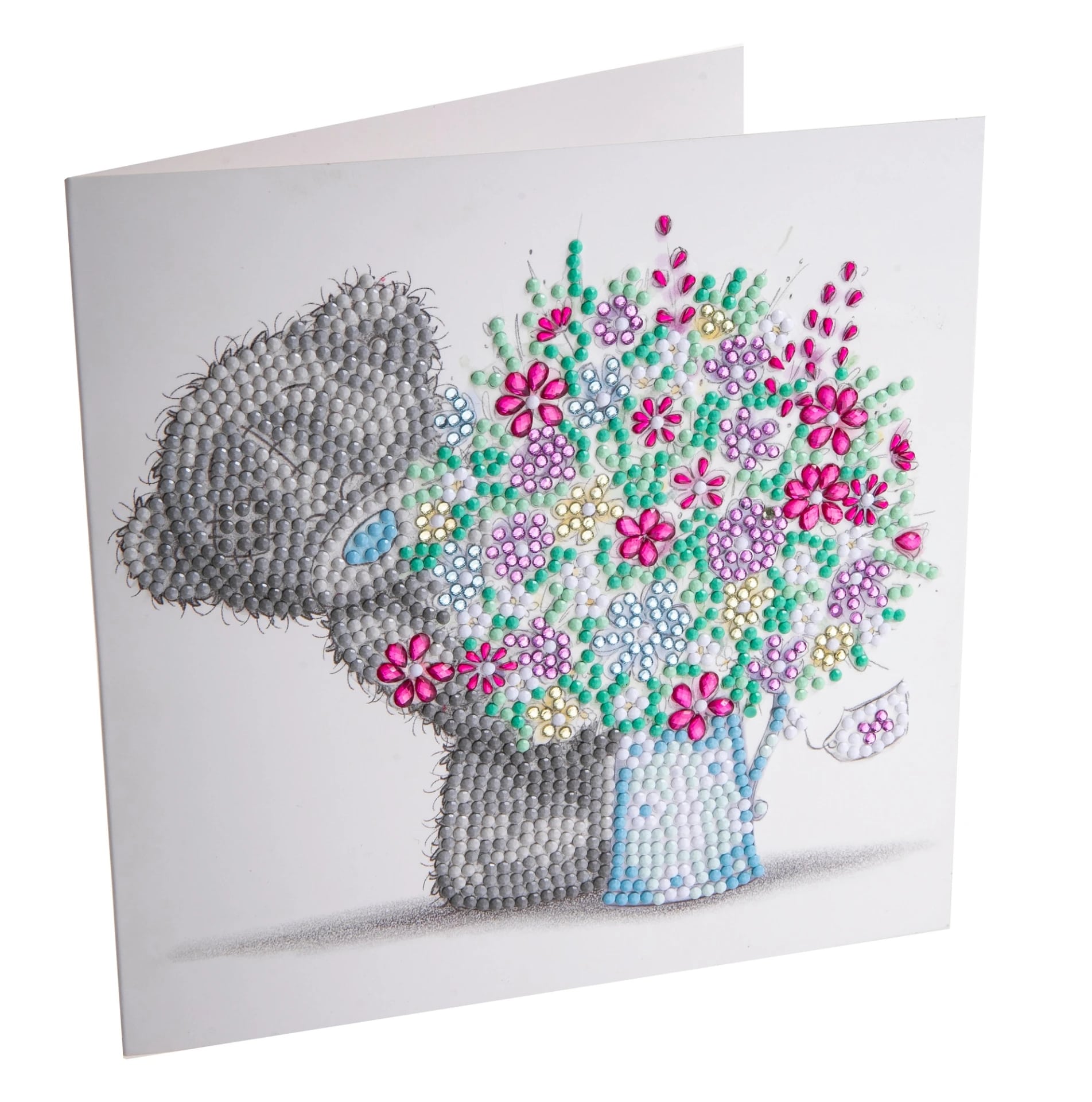 Crystal Art Card Kit 18X18 cm - Me to You - Someone special