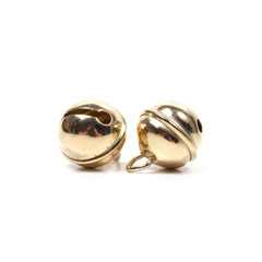 Himaco Belletjes Metaal 9mm - Goud 10stuks - Hobby