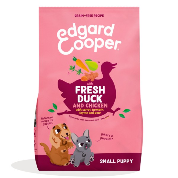 Edgard & Cooper Hondenbrokken Puppy Eend en Kip 3 kg