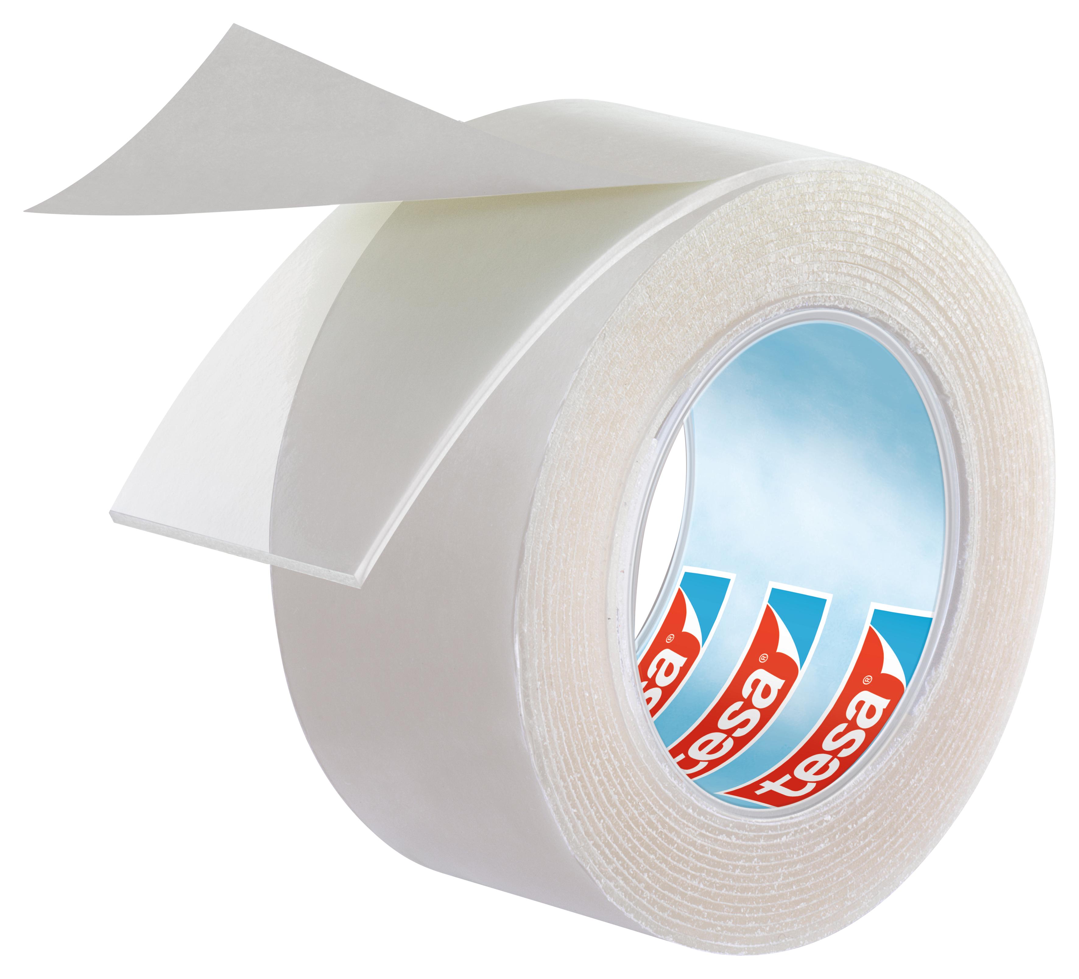 Tesa Powerbond Montagetape Transparant 1.5 m x 19 mm - Dubbelzijdige Kleefband