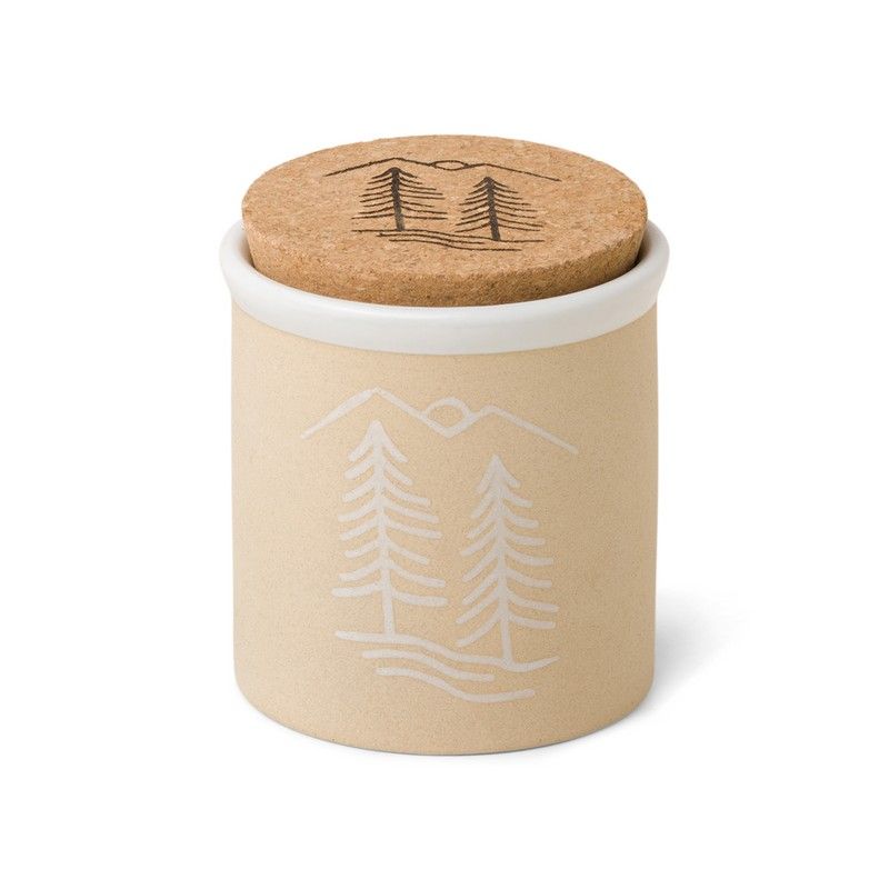 Paddywax Geurkaars Cypress & Fir 226g Beige/Wit