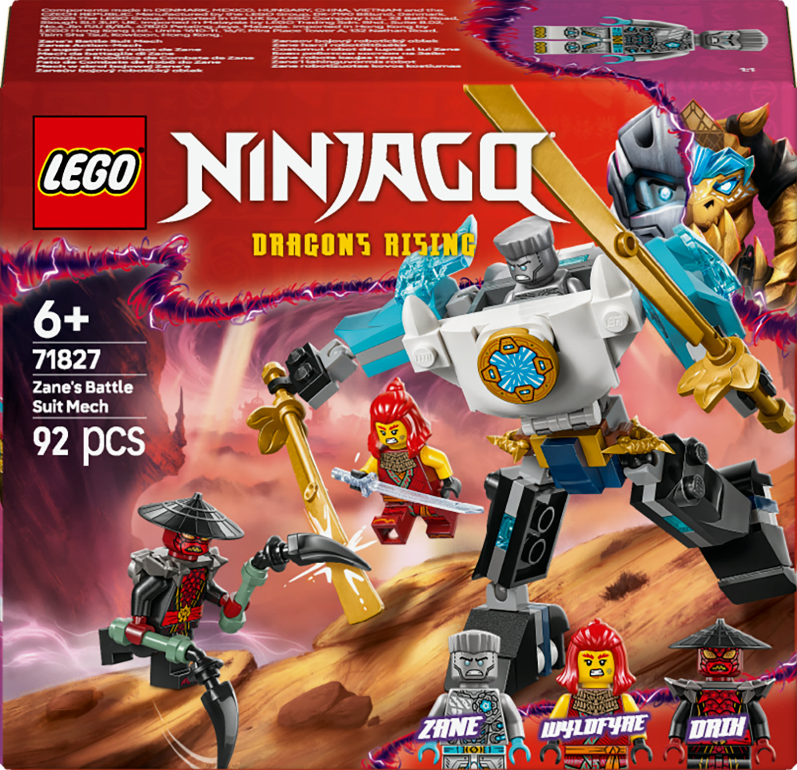 LEGO Ninjago 71827 Zane's Strijdmecha