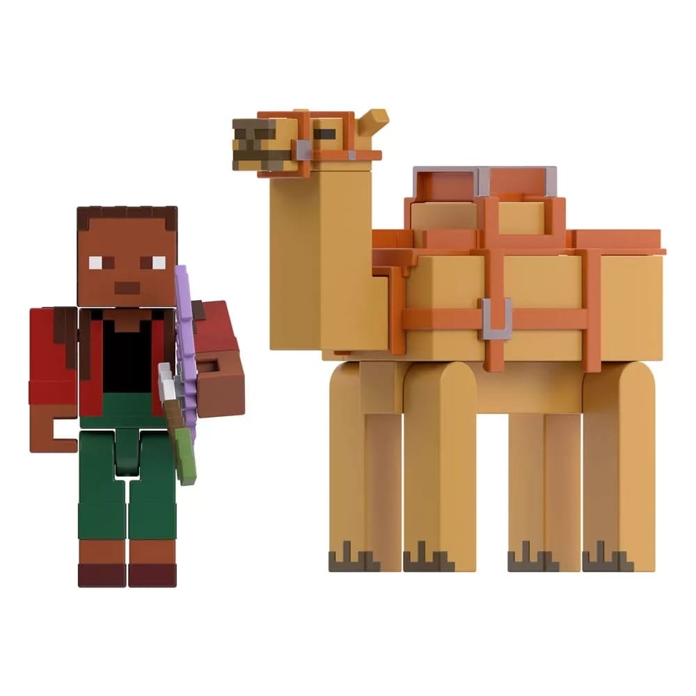 Minecraft Figuur 8 cm 2 pack met accessoires, assorti - prijs per stuk