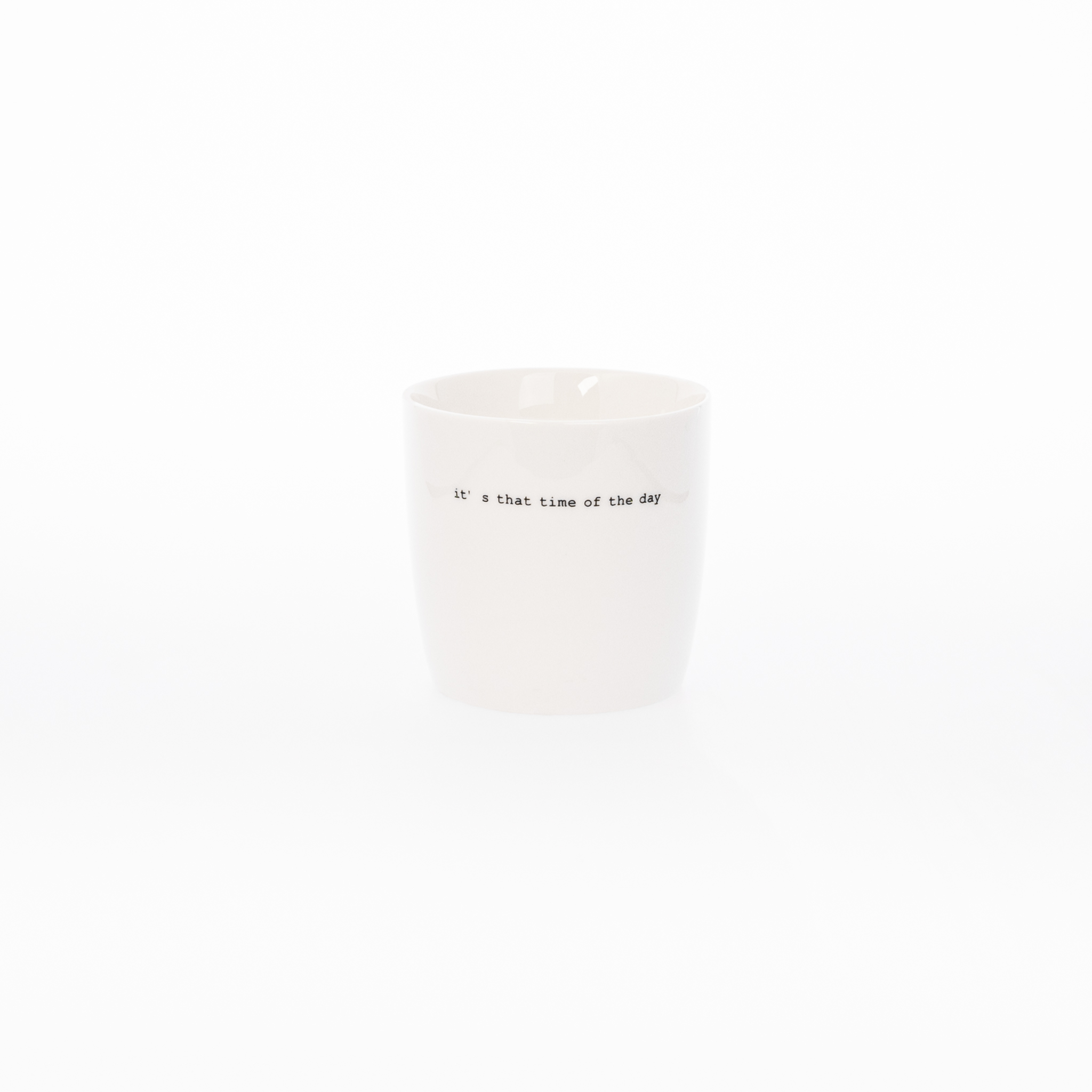 Sögne Mok It's That Time Of The Day 300ml - Porselein - 9x9 cm