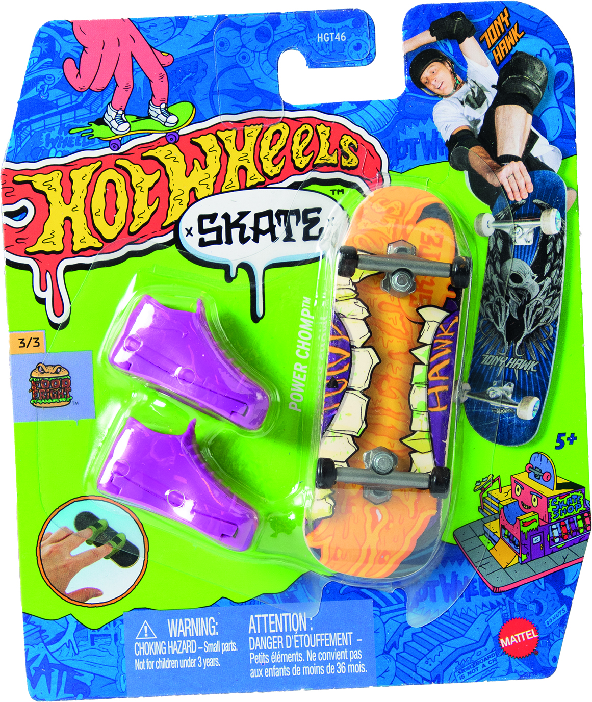 Hot Wheels Skate Fingerboard + Schoenen 1 pack