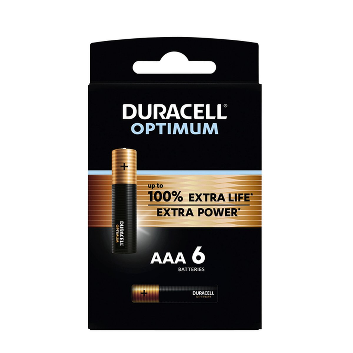 Duracell Optimum Batterijen AAA 6-pack 