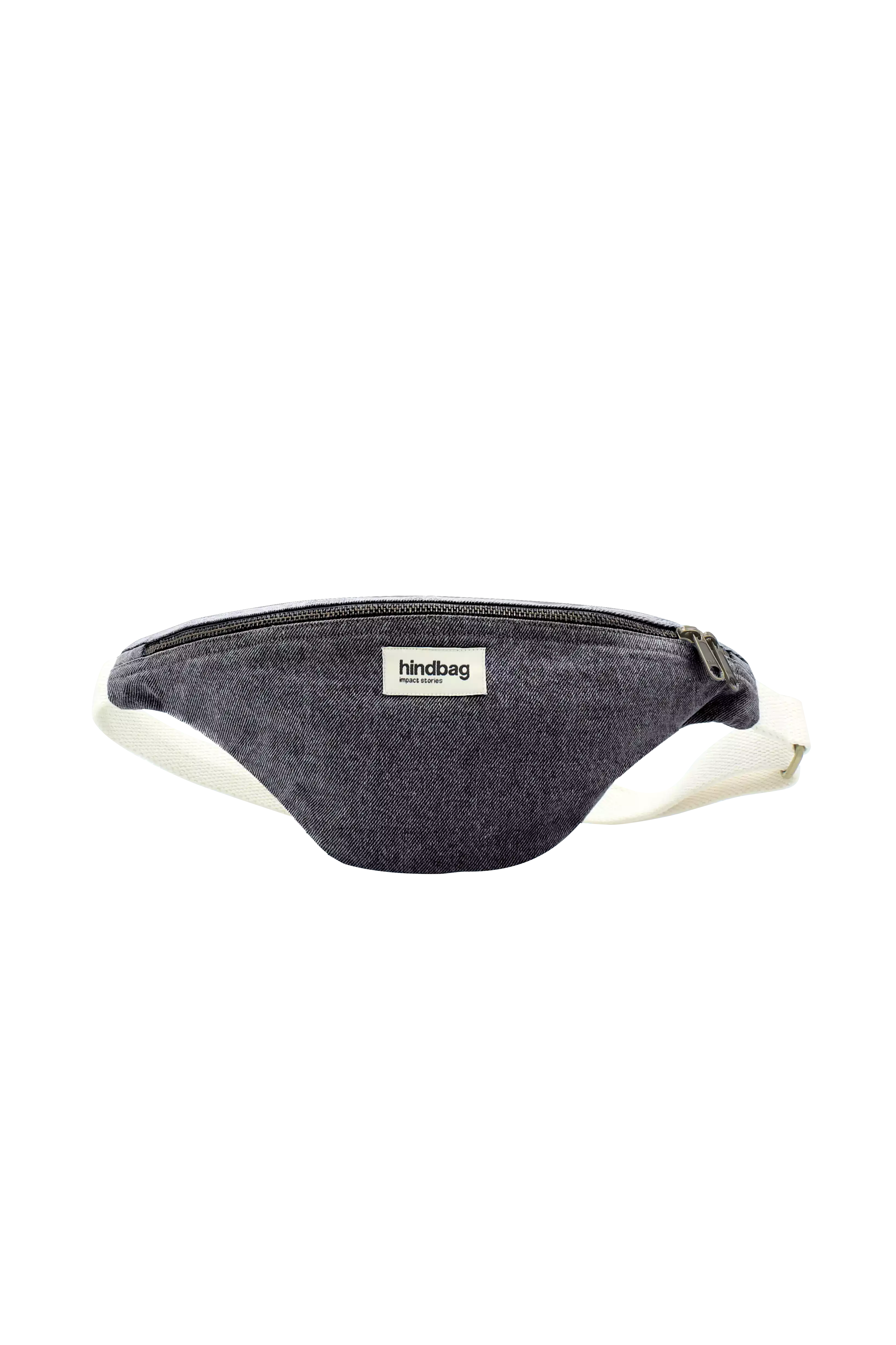 Hindbag Olivia Crossbody Denim Gray 32x15x9 cm