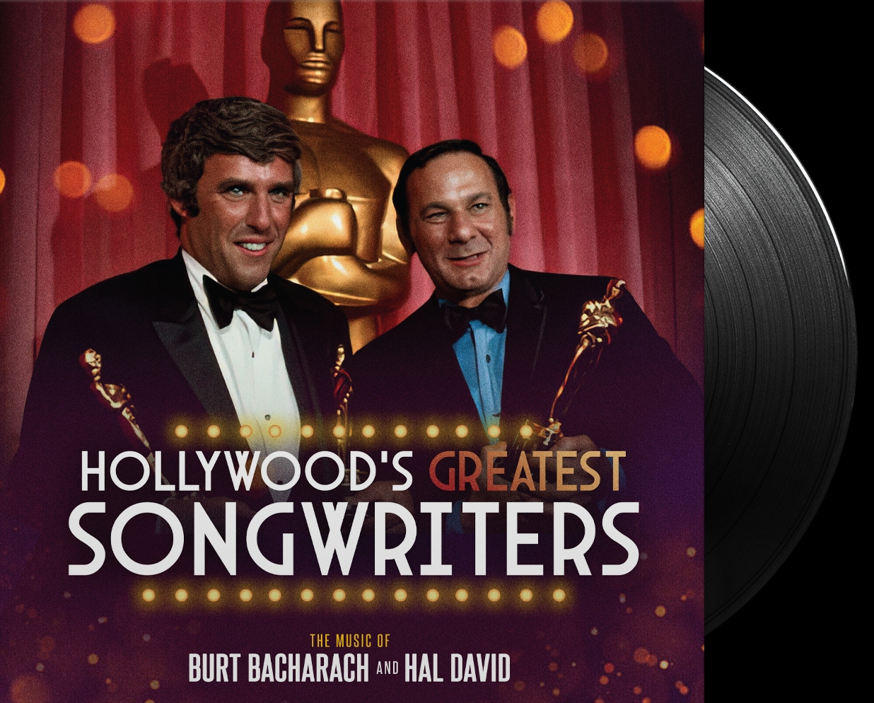 Hollywood's Greatest Songwriters LP Music by Burt Bacharach & Hal David