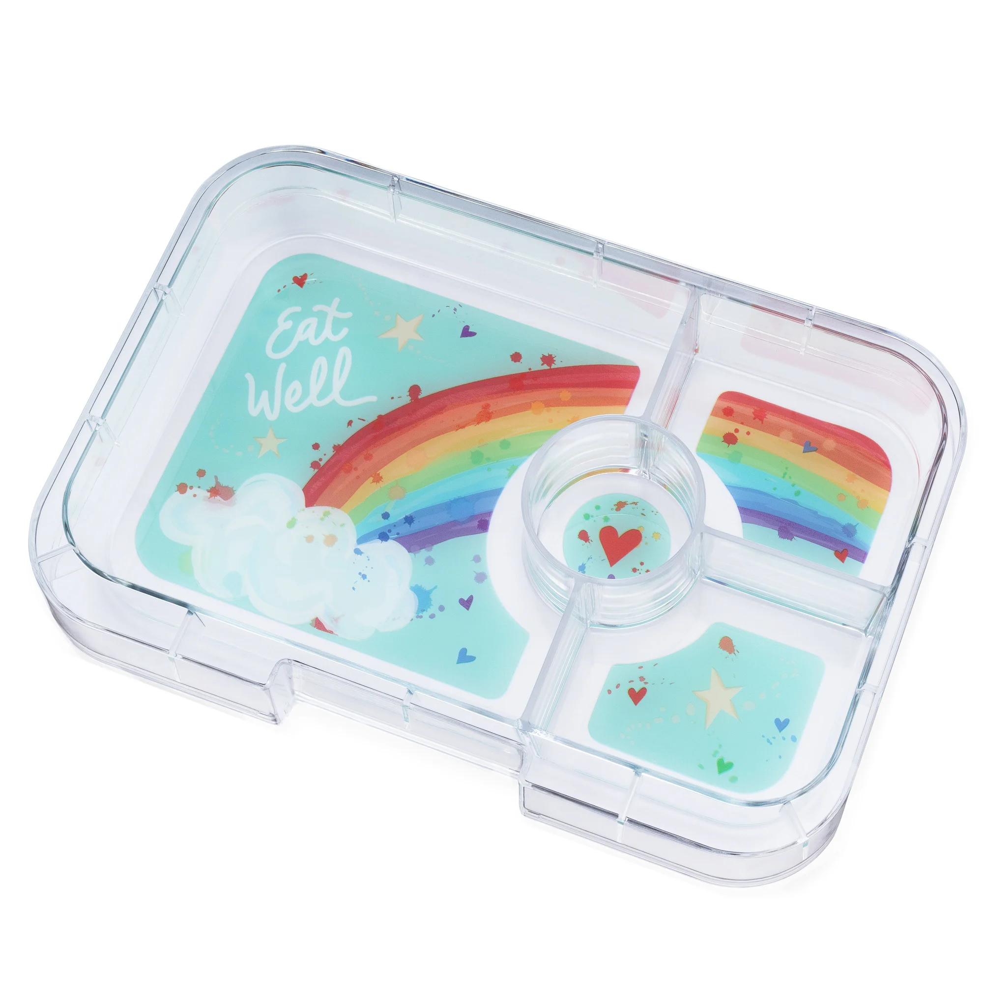 Yumbox - Tapas XL 4 Vakken Rainbow 24x17.5x4.5 cm