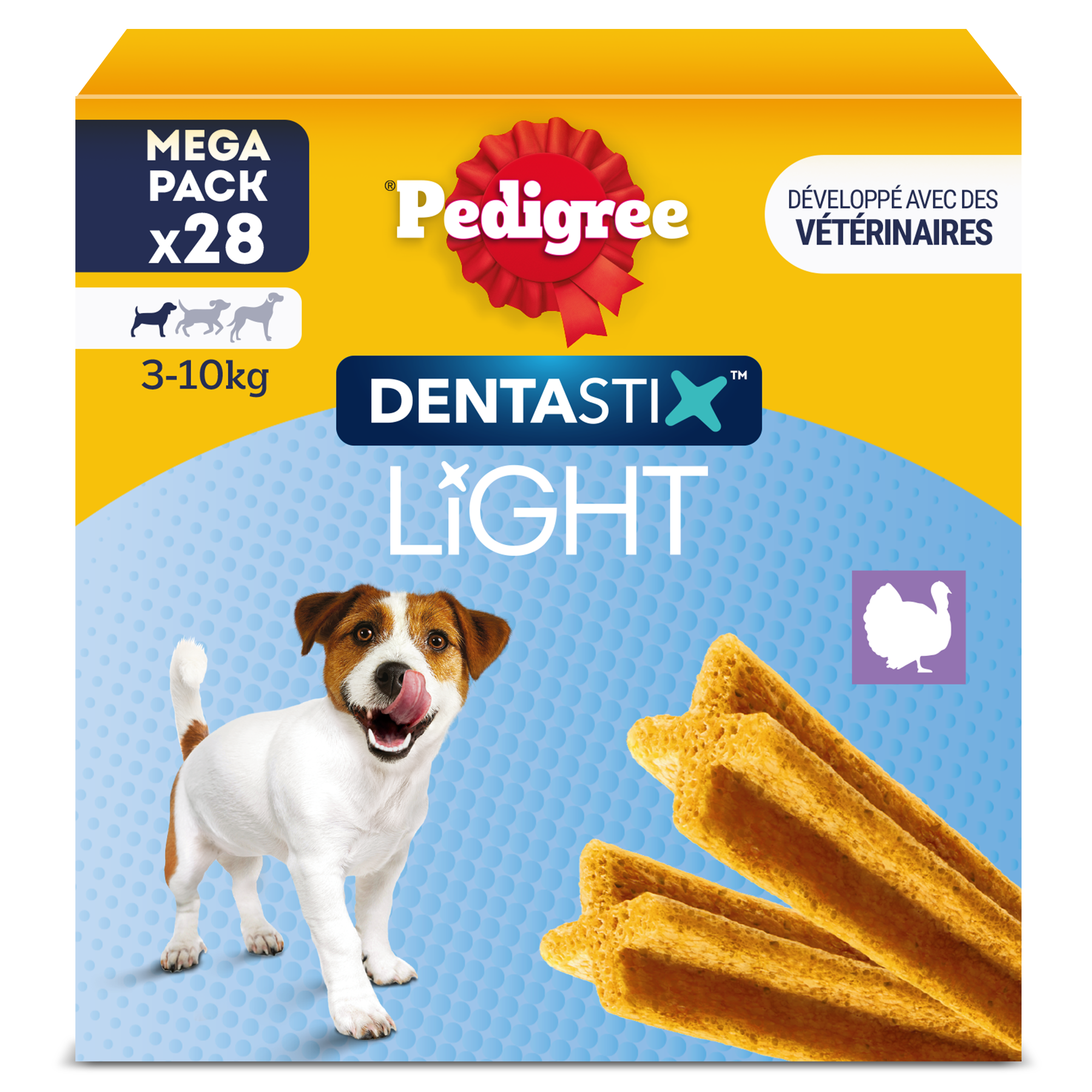 Pedigree Dentastix Light Small 28 Sticks Honden 5-10 kg
