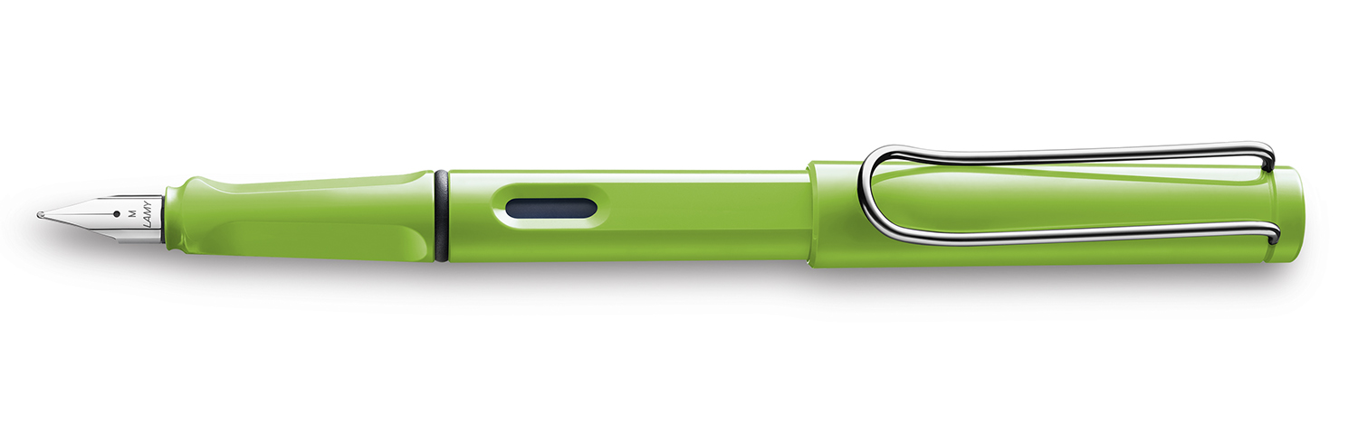 Lamy Vulpen Safari - Glanzend Groen Medium Punt