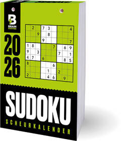 Scheurkalender 2026 - Sudoku