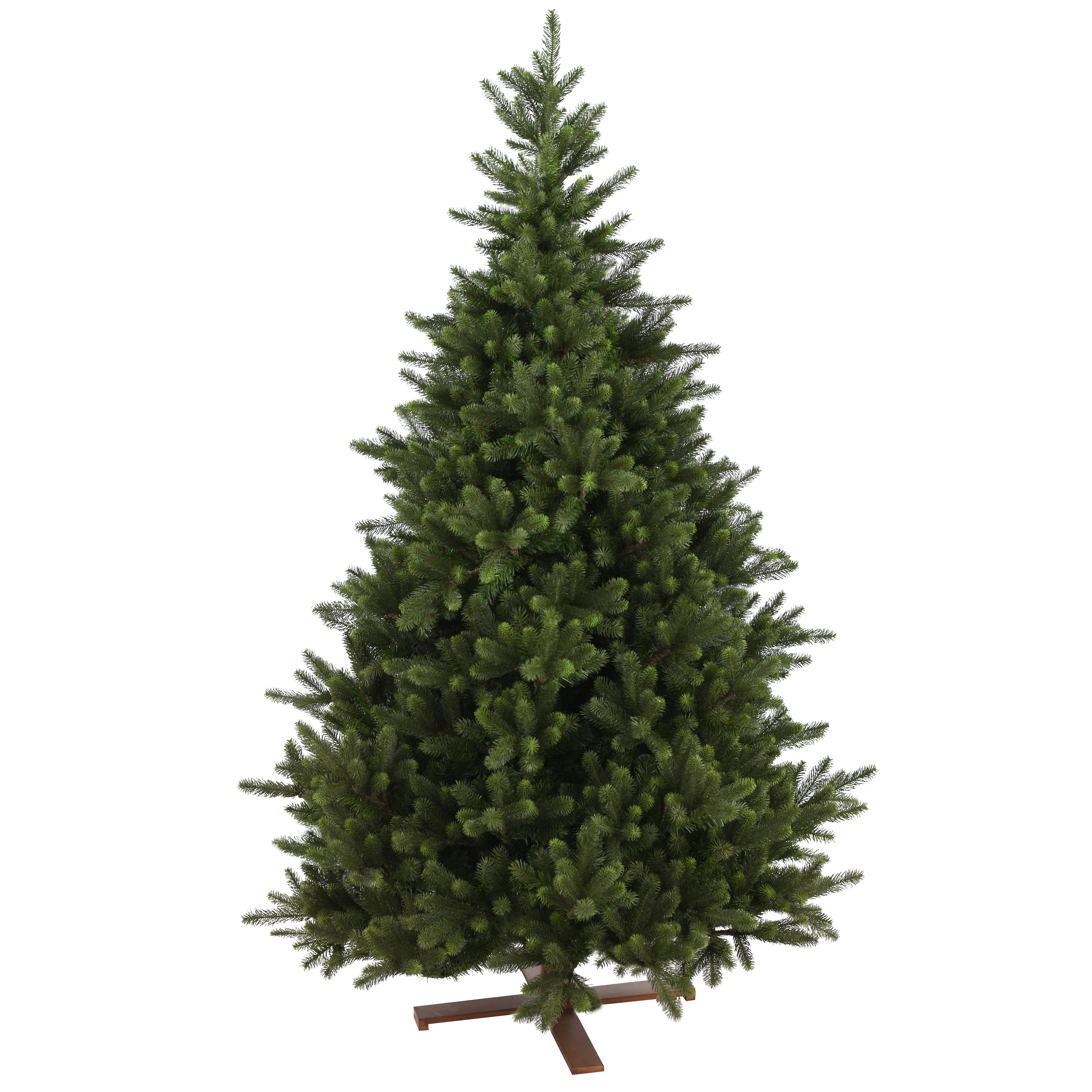 Kerstboom Grand Canyon 198x124 cm - 1542 Tips - Houten Basis - PE/PVC - Kentucky