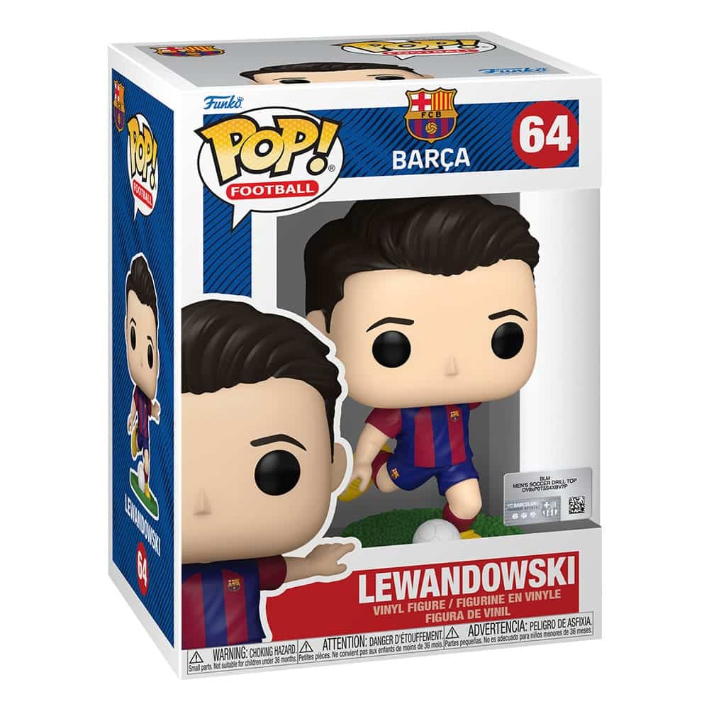 Funko Pop! Football - FC Barcelona: Lewandowski 64