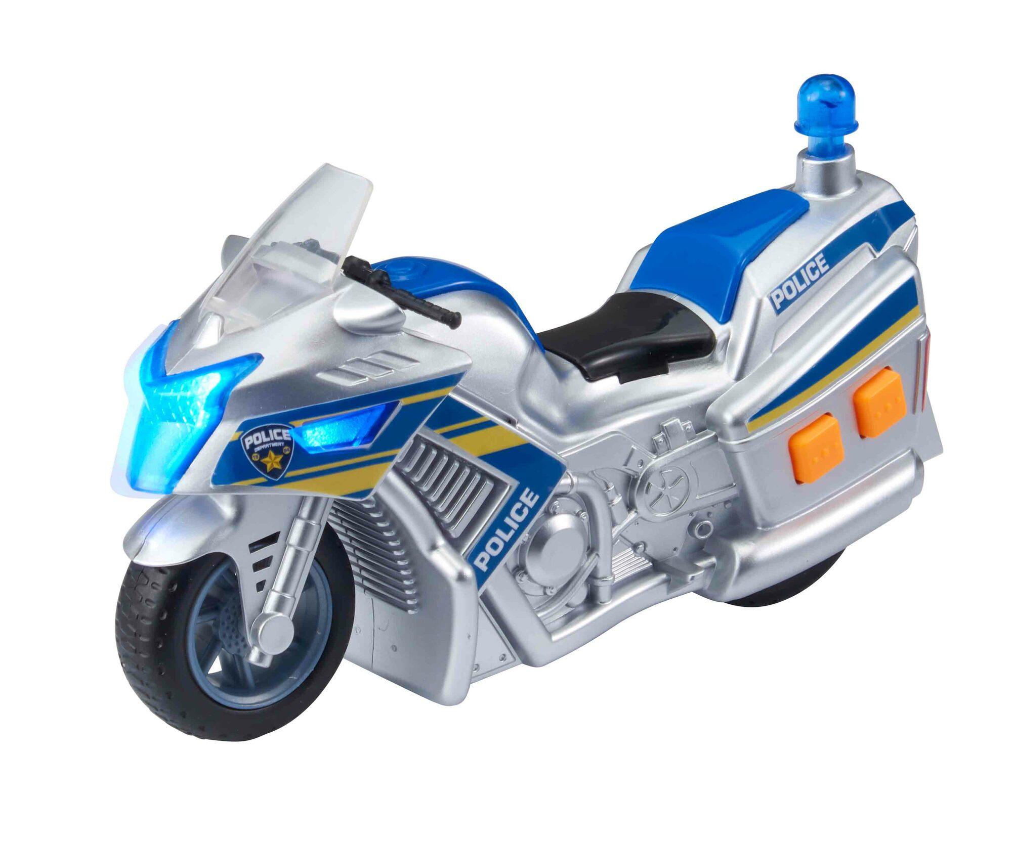 Teamsterz – Hélicoptère De Police Avec Lumières Et Sons – Roues Mobiles – 3 Ans Et + – Pile Incluse