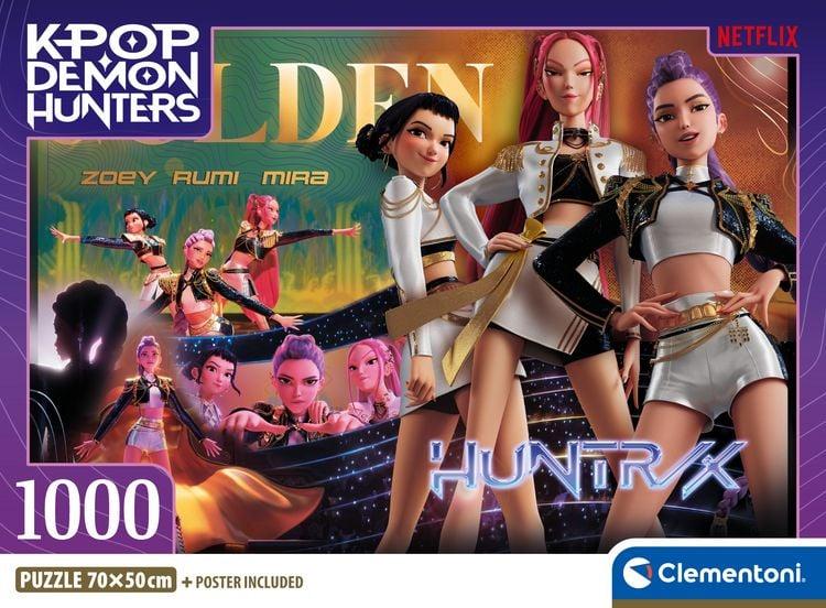 Clementoni Puzzel KPop Demon Hunters 1000 Stuks Compact 3
