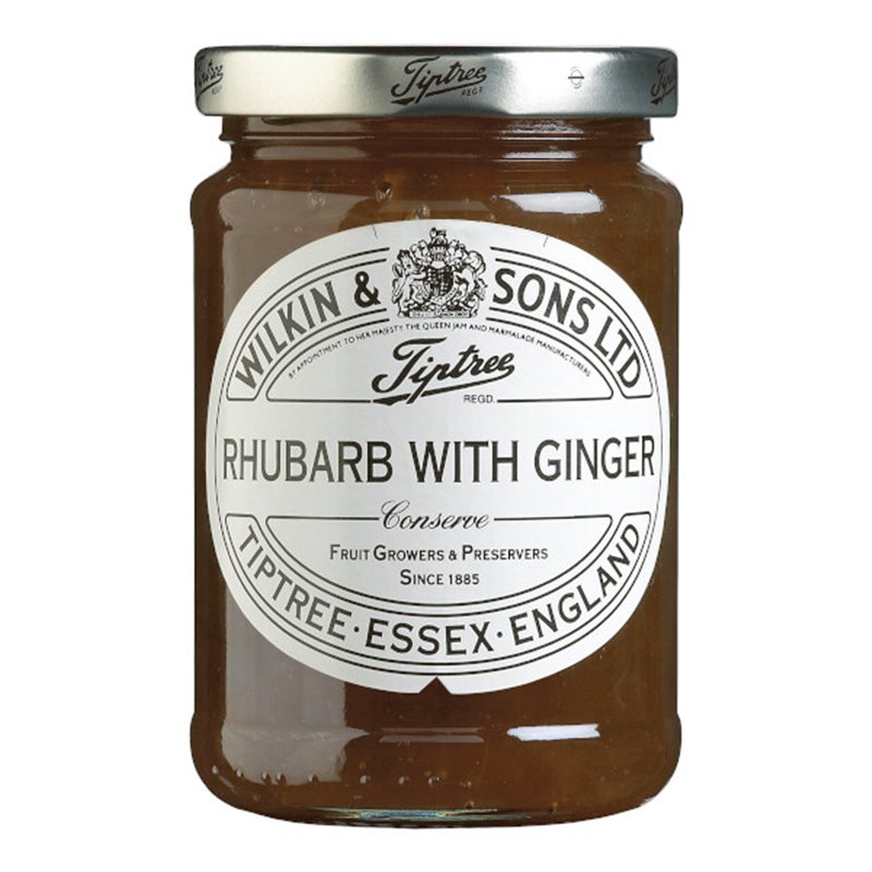 Wilkin & Sons Confituur Rabarber & Gember 340g