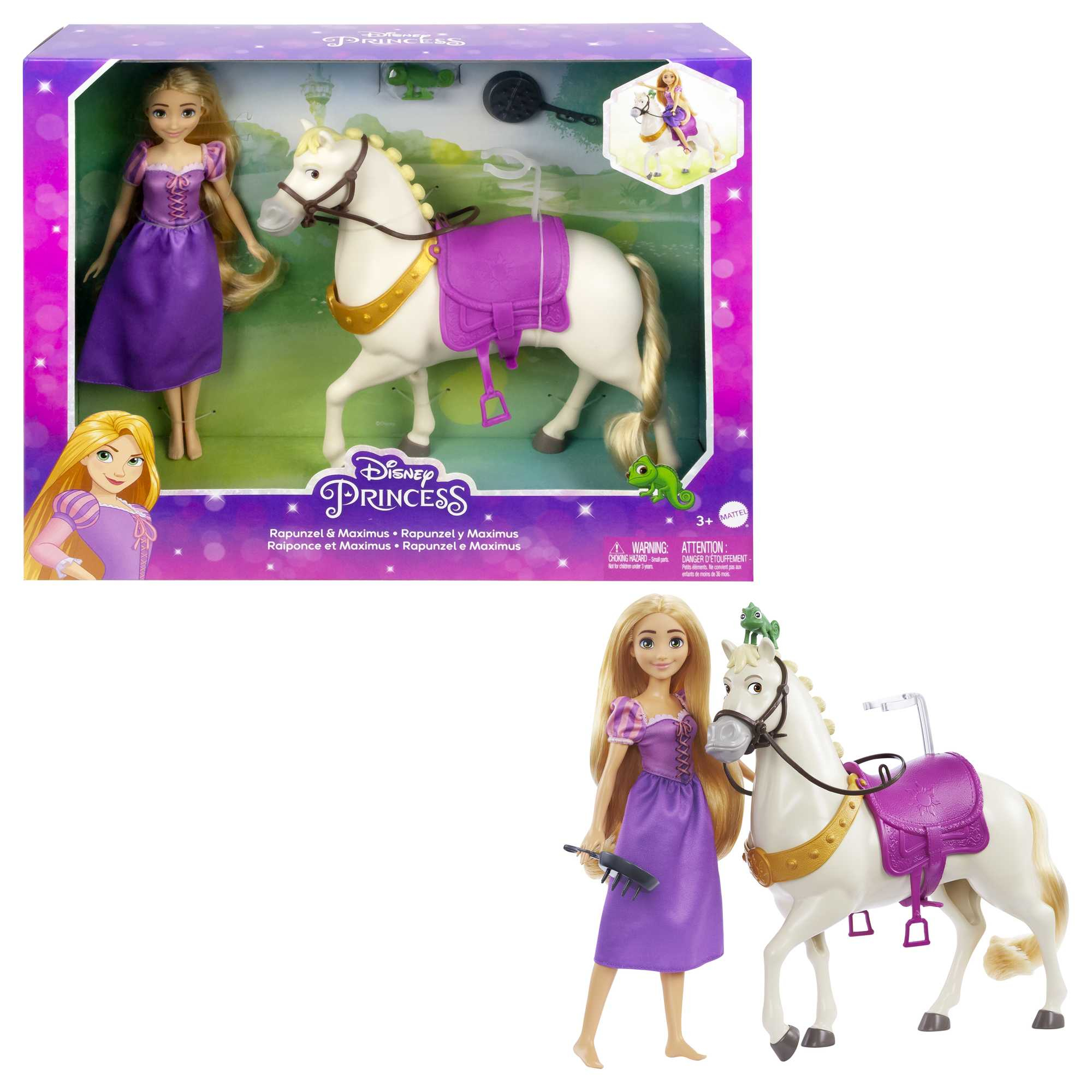 Disney Princess, Rapunzel en Maximus
