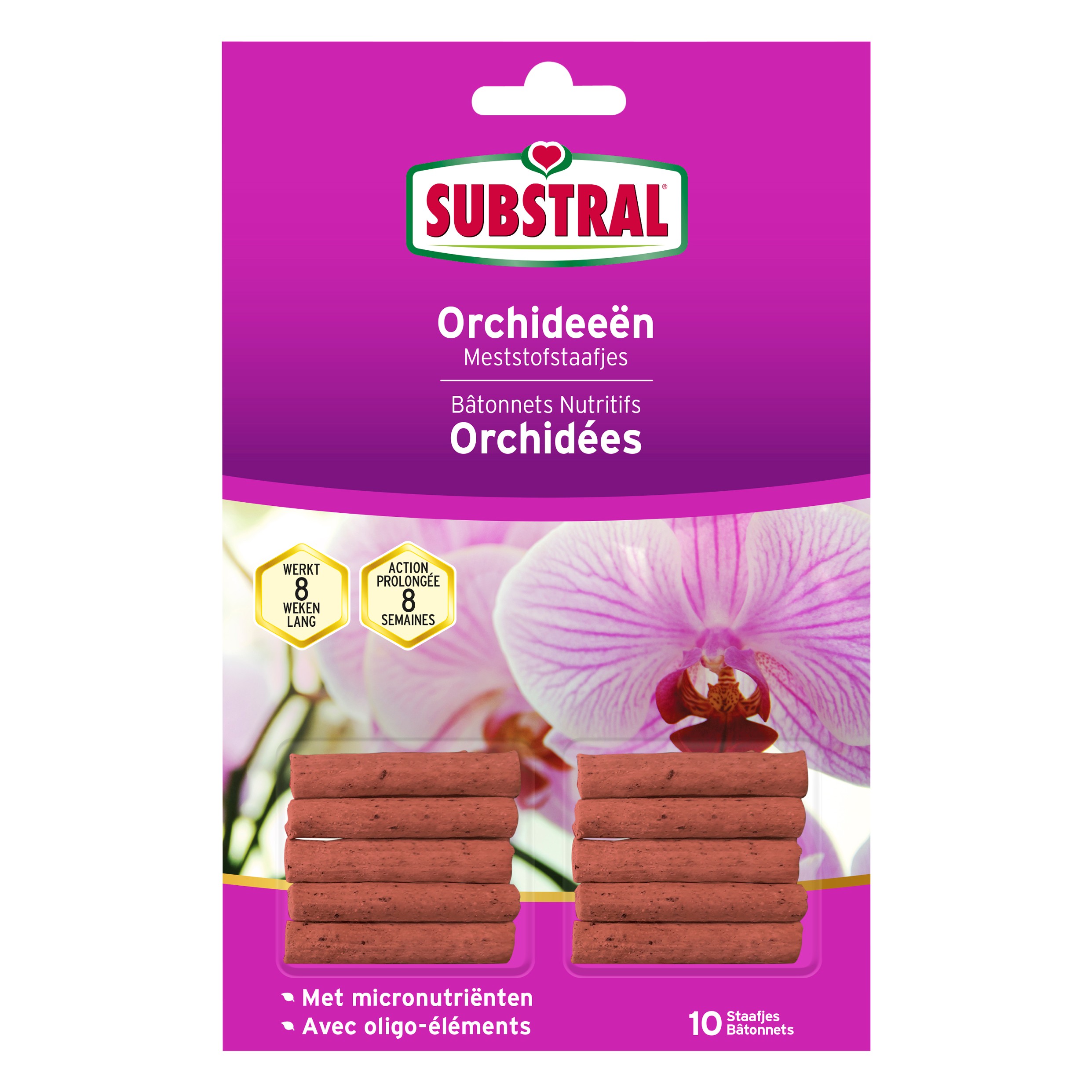 Substral Meststofstaafjes voor Orchidee 10 stuks