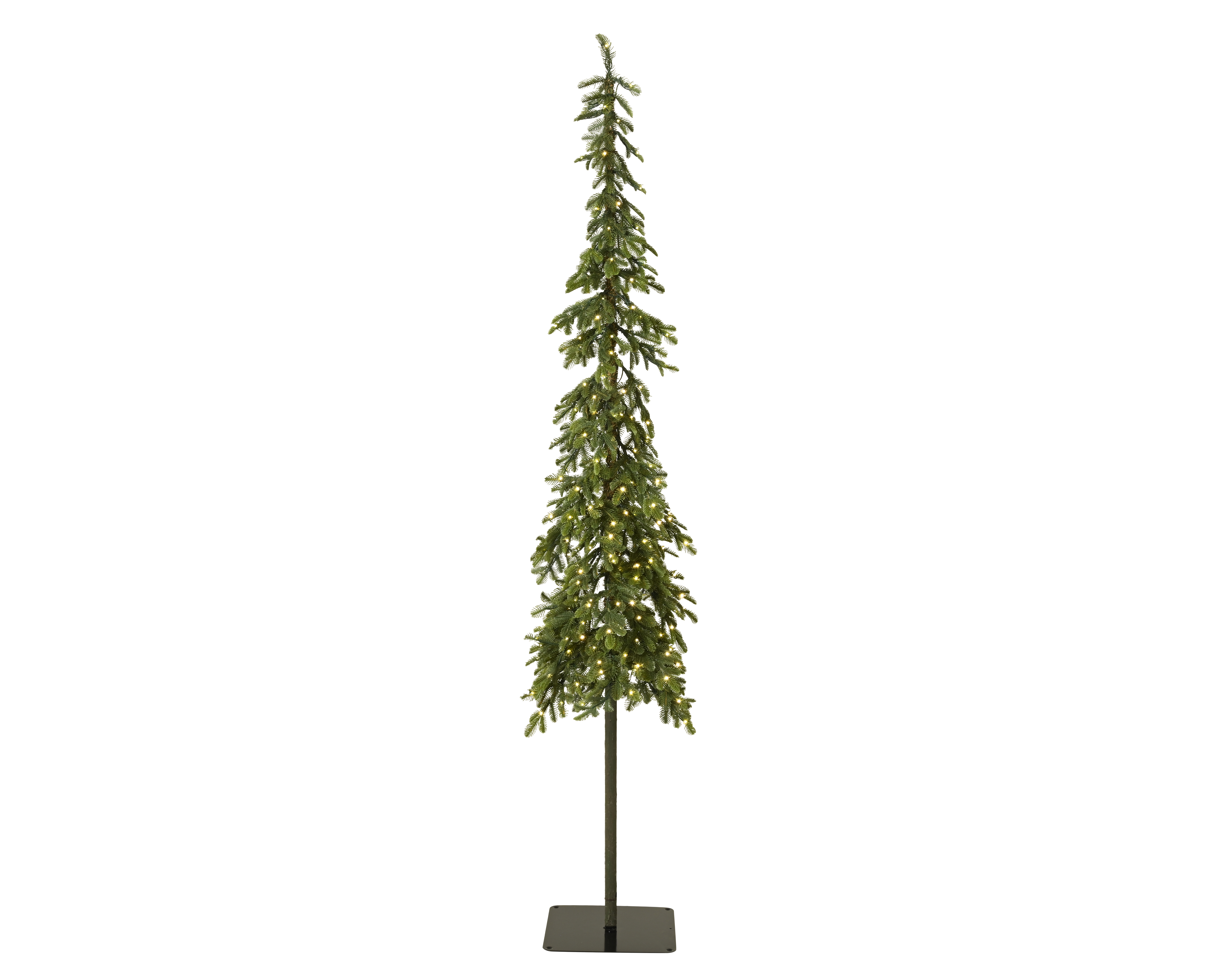Kerstboom Micro LED Alpine 240x60 cm-1010 Tips- 250 leds-Warm Wit - Full PE