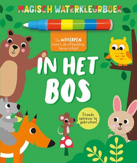 Magisch Waterkleurboek - In het Bos