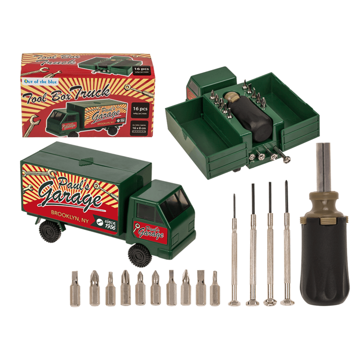 Tool Box Truck 16x8cm
