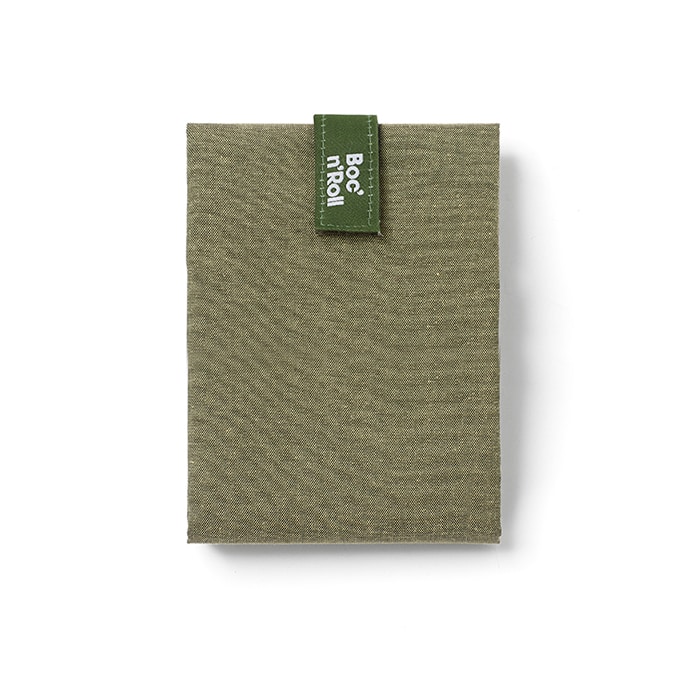 Boc'n'Roll Lunchwrap Herbruikbaar Nature Moss - 54x32 cm - Opgevouwen 11x15 cm - by Roll'eat