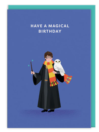 Enfant Terrible Wenskaart Icons - Harry Potter