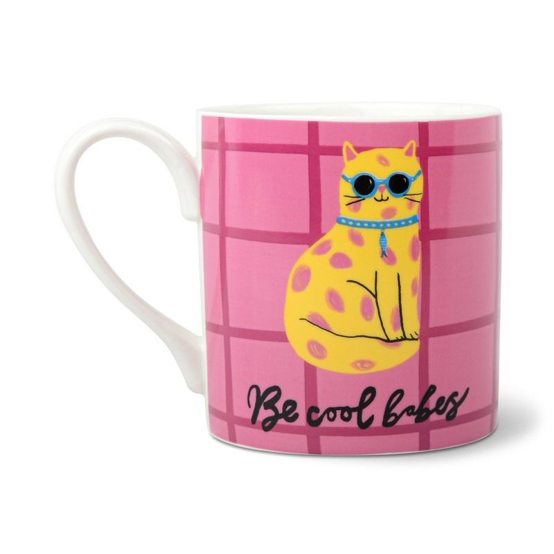 Hijinx Mok Be Cool Babes 325ml - Cats - Keramiek